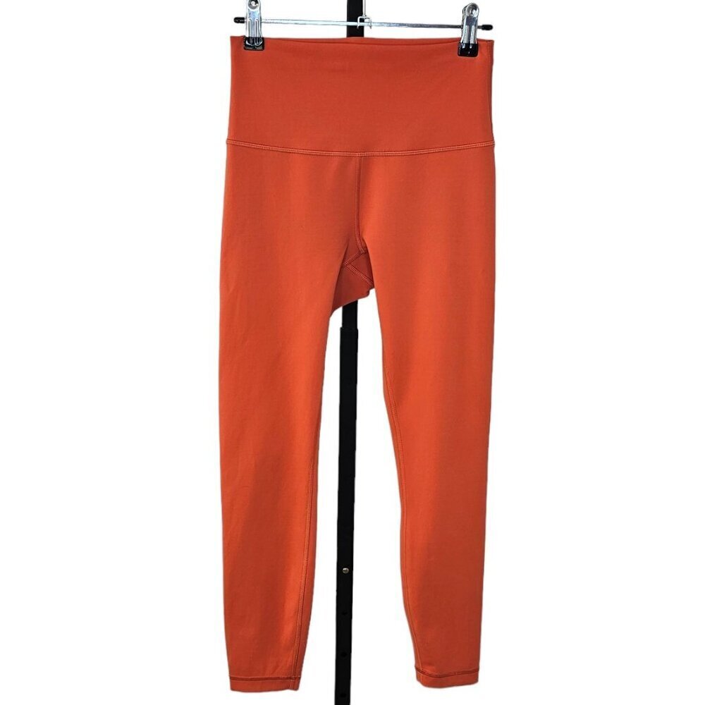 lululemon athletica High-Rise Orange Leggings